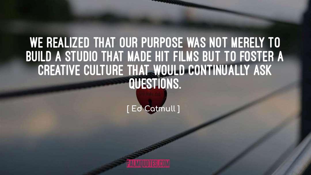 Studio quotes by Ed Catmull