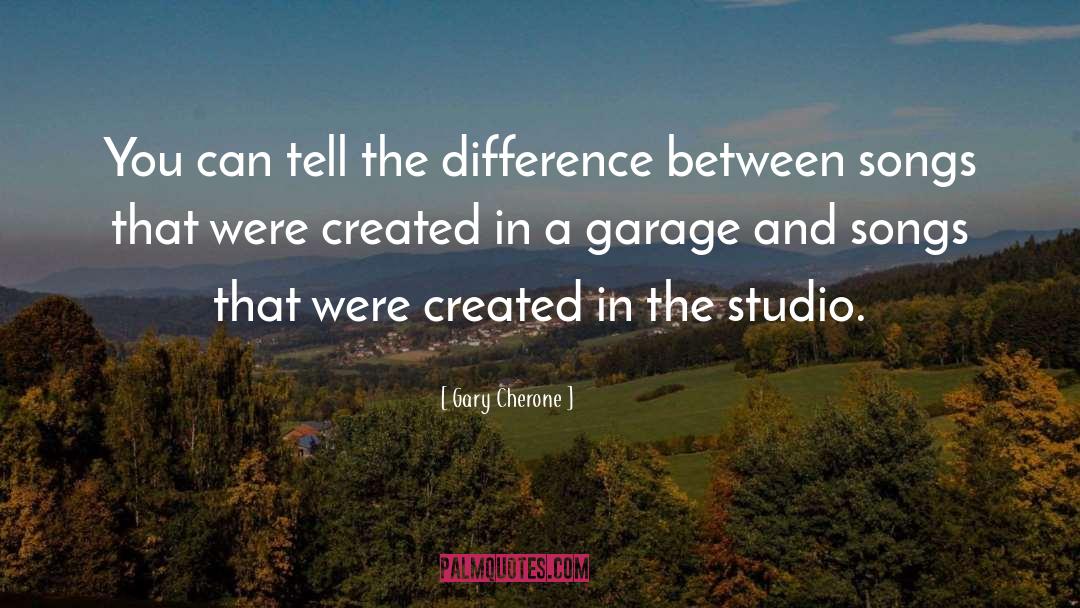 Studio quotes by Gary Cherone