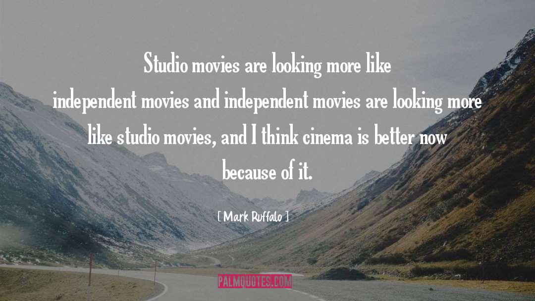 Studios quotes by Mark Ruffalo