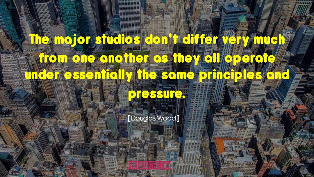 Studios quotes by Douglas Wood