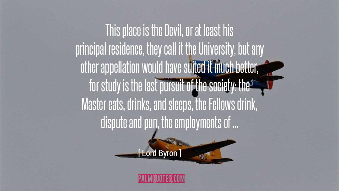 Study Abroad quotes by Lord Byron