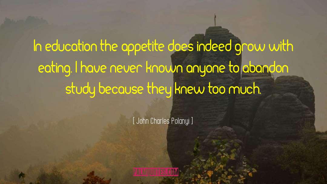 Study Strategies quotes by John Charles Polanyi
