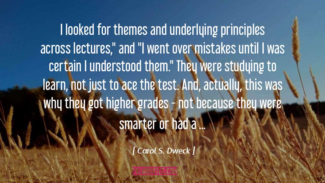 Studying And Test Taking quotes by Carol S. Dweck