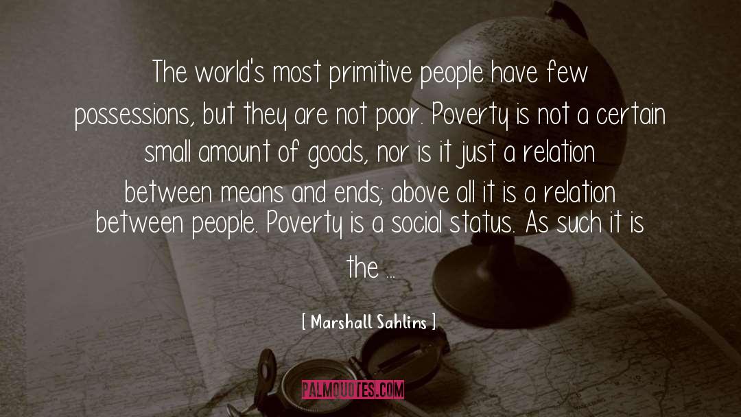 Studying Economics quotes by Marshall Sahlins