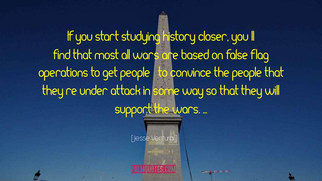 Studying History quotes by Jesse Ventura