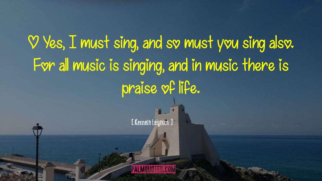 Studying Music quotes by Kenneth Leighton