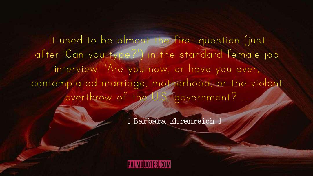 Stultifying Marriage quotes by Barbara Ehrenreich