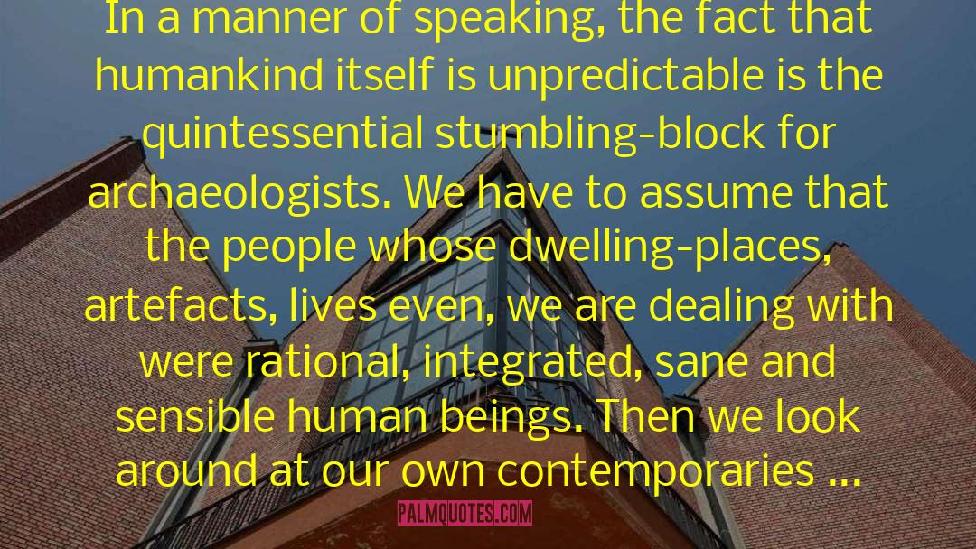 Stumbling Block quotes by Laurence Flanagan