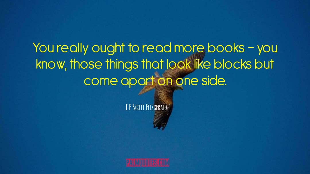 Stumbling Blocks quotes by F Scott Fitzgerald