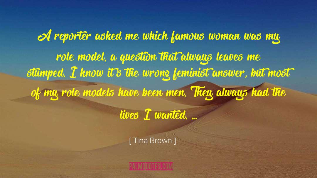 Stumped Meme quotes by Tina Brown