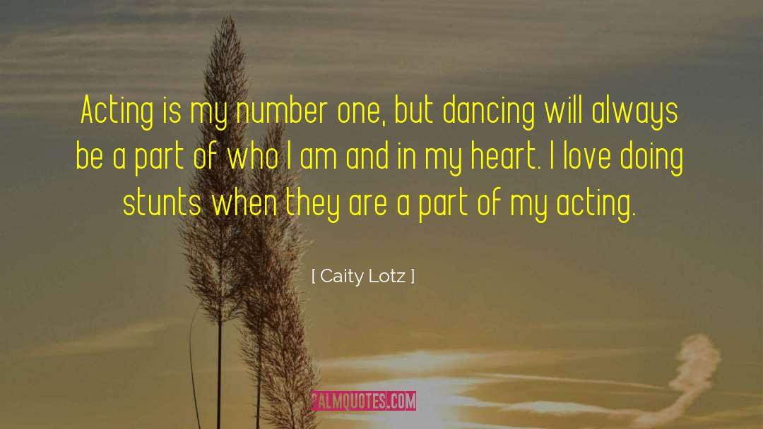 Stunts quotes by Caity Lotz