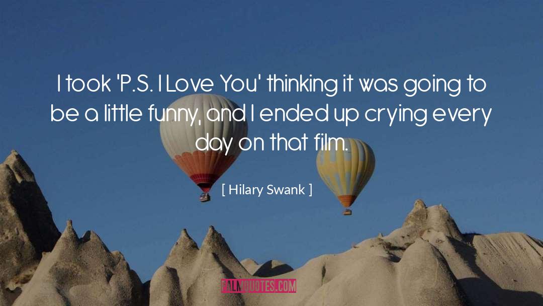 Stupid Funny Love quotes by Hilary Swank