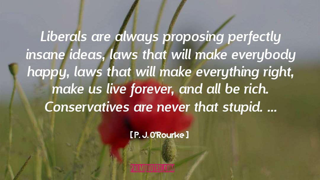 Stupid Ideas quotes by P. J. O'Rourke