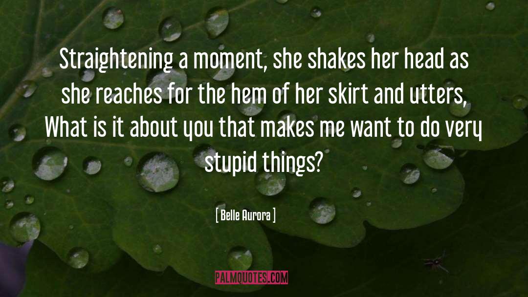 Stupid Things quotes by Belle Aurora