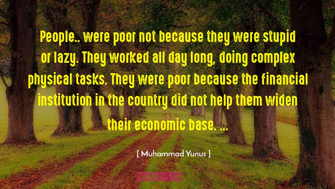 Stupid Wifes quotes by Muhammad Yunus