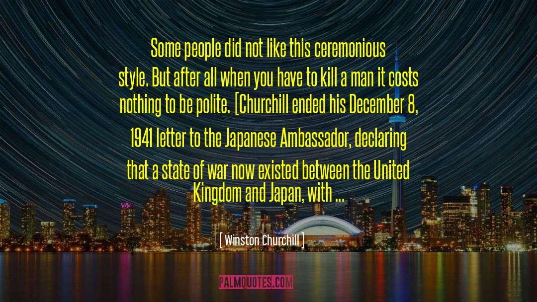 Stuporous State quotes by Winston Churchill