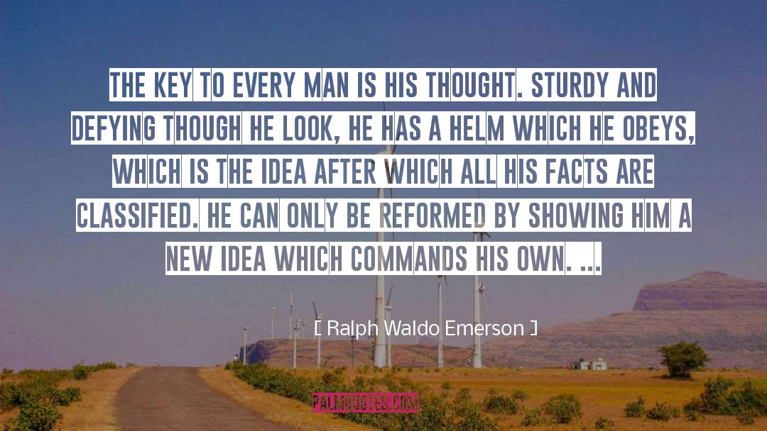 Sturdy quotes by Ralph Waldo Emerson
