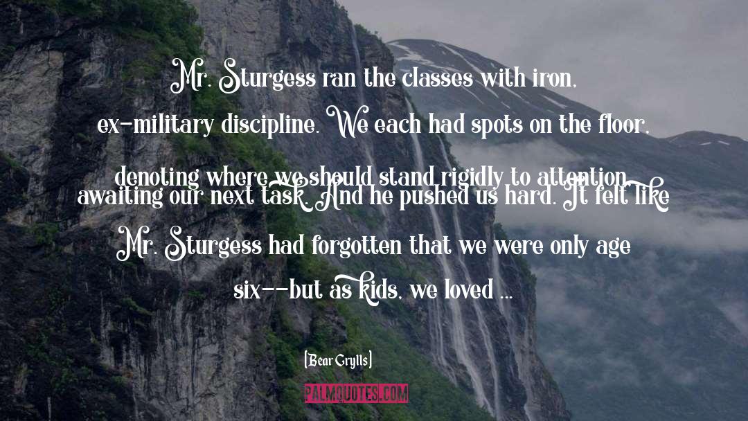 Sturgess Anstey quotes by Bear Grylls