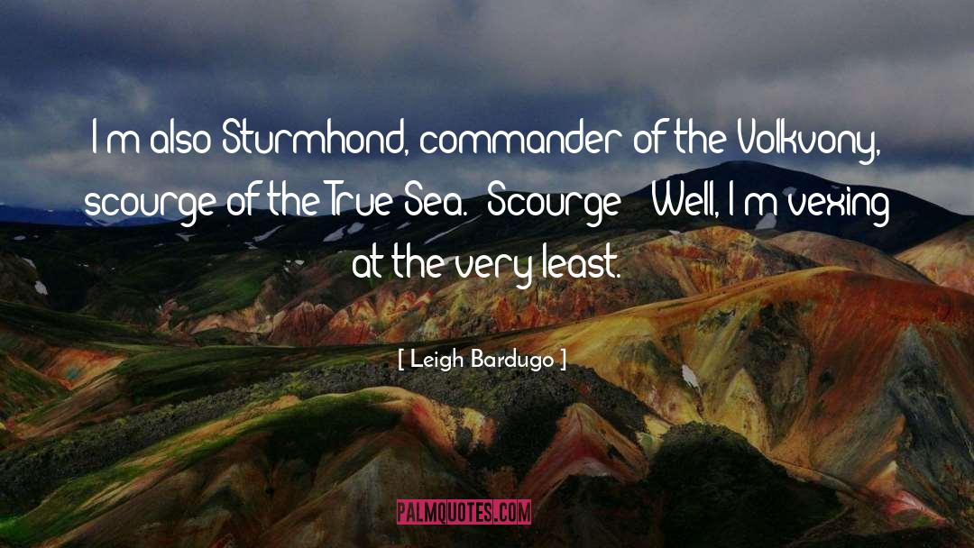 Sturmhond quotes by Leigh Bardugo