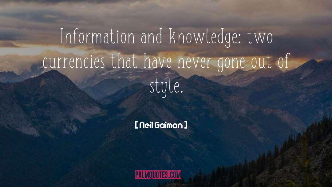 Style Substance quotes by Neil Gaiman