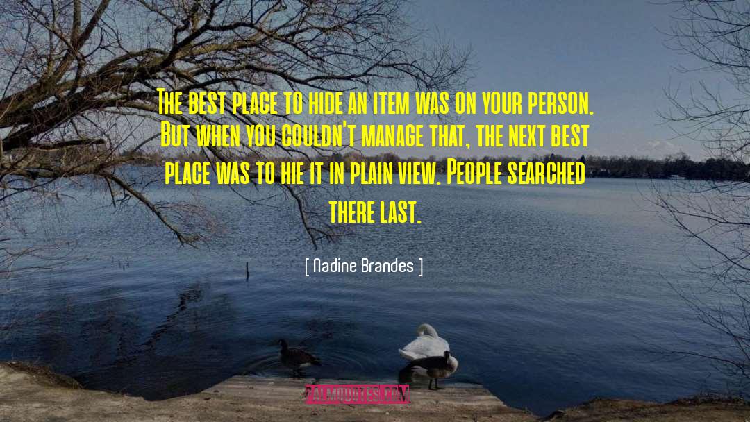 Stylish People quotes by Nadine Brandes
