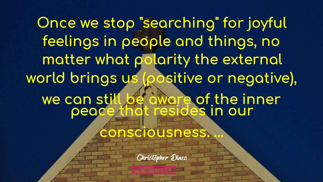 Sub Consciousness quotes by Christopher Dines