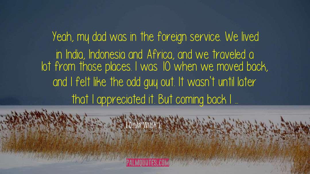 Sub Saharan Africa quotes by Dylan Walsh