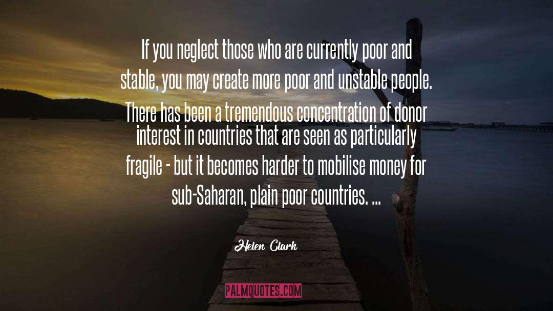 Sub Saharan Africa quotes by Helen Clark