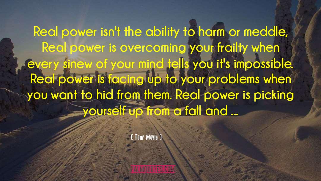 Subconscious Mind Power quotes by Tony Moyle