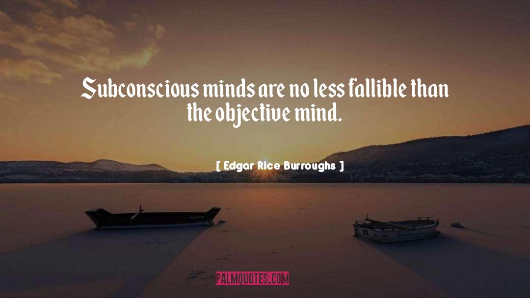 Subconscious Mind quotes by Edgar Rice Burroughs