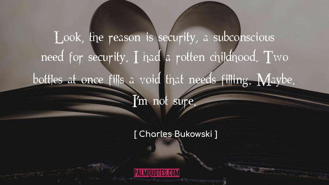 Subconscious quotes by Charles Bukowski