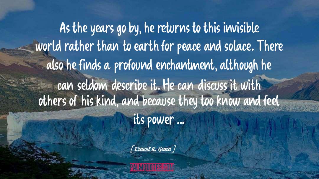 Subconsciousness Power quotes by Ernest K. Gann