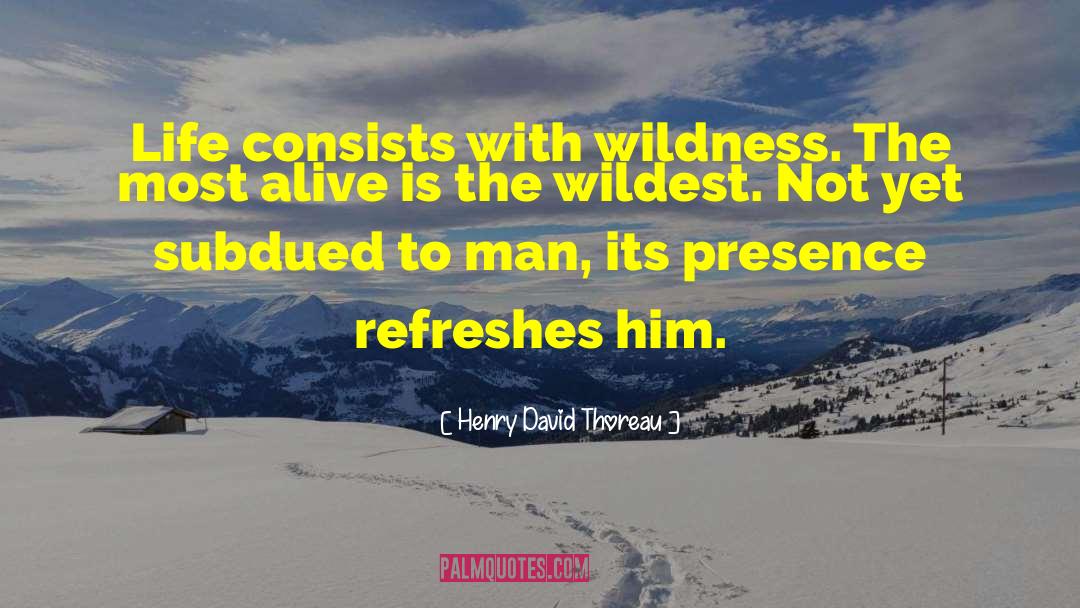 Subdued quotes by Henry David Thoreau