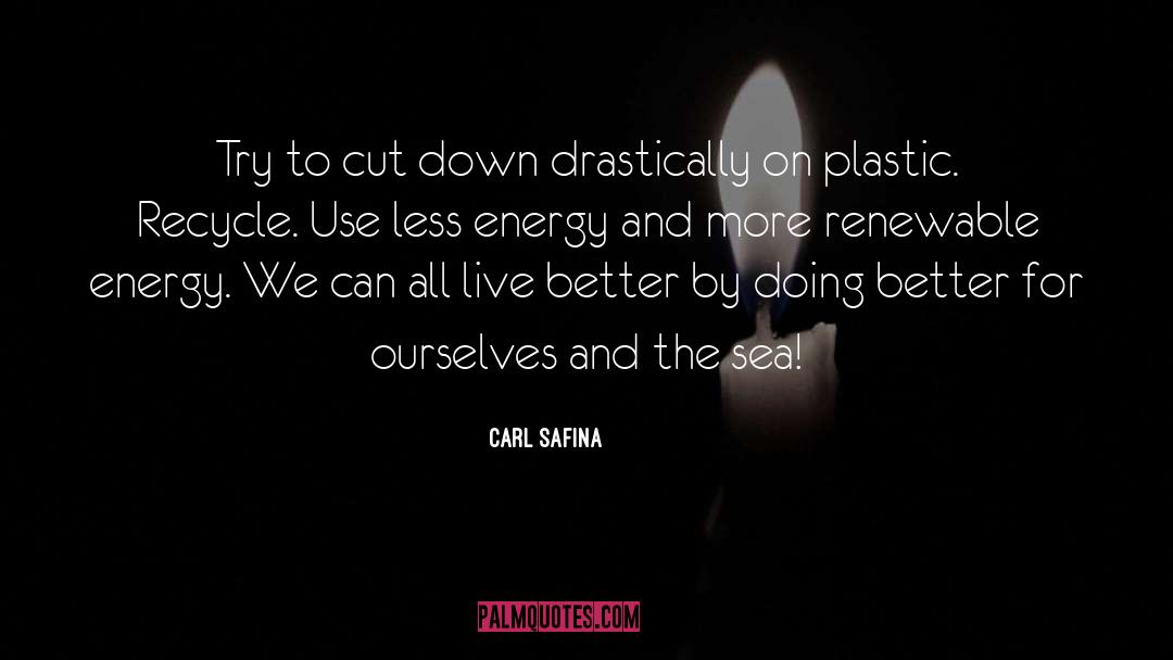 Subfolders Of Recycle quotes by Carl Safina