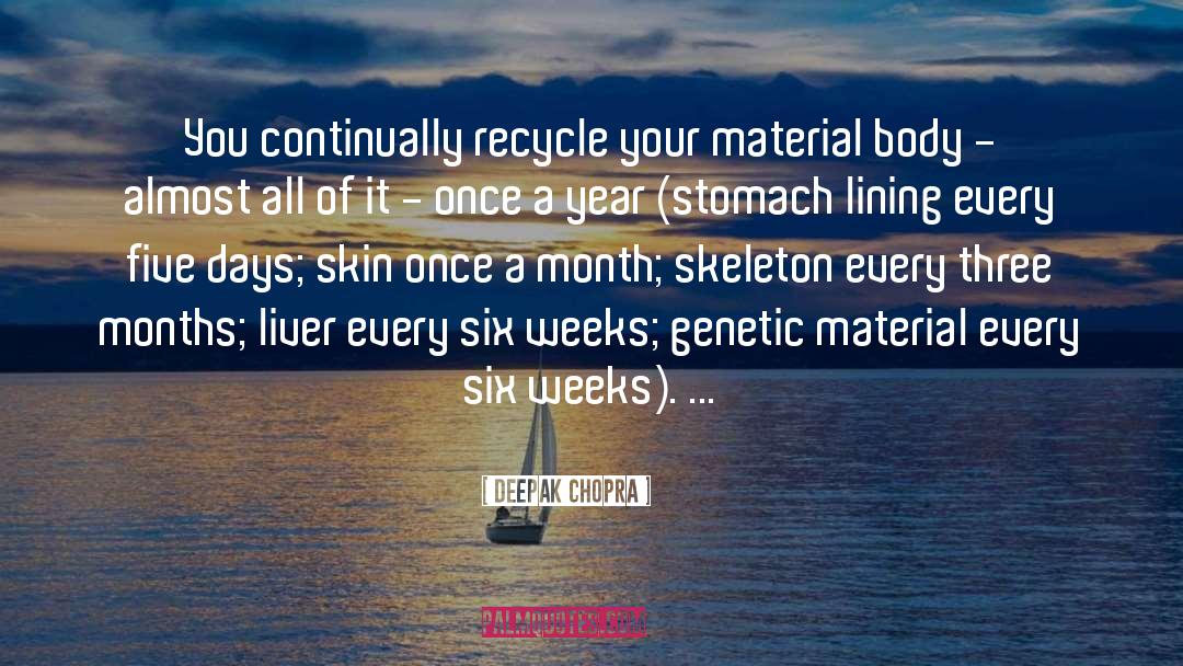 Subfolders Of Recycle quotes by Deepak Chopra