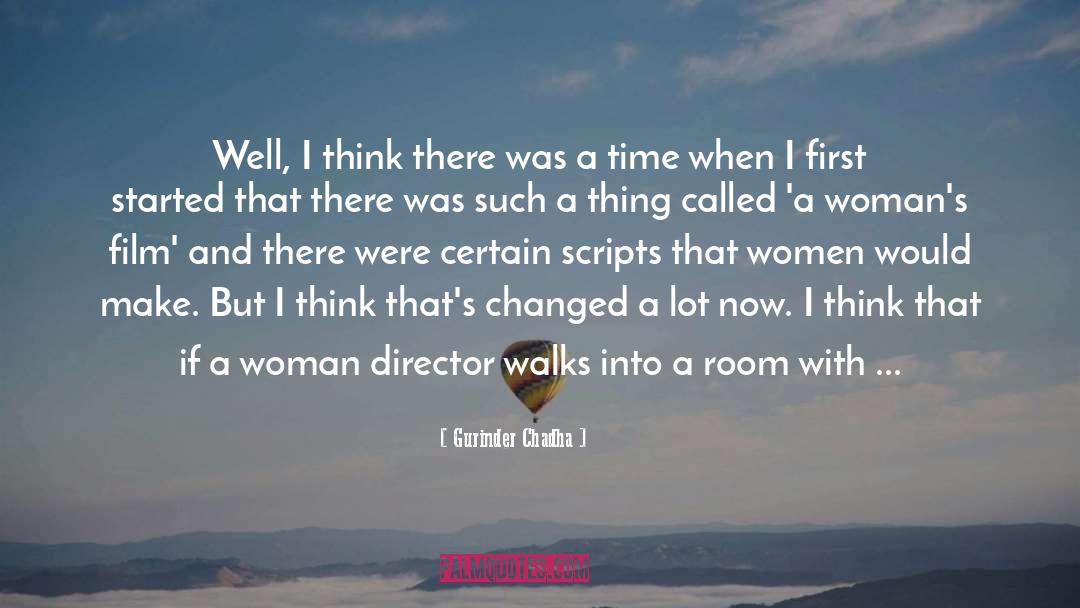 Subject Matter quotes by Gurinder Chadha