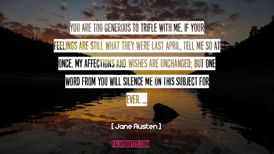 Subject Rhymes quotes by Jane Austen