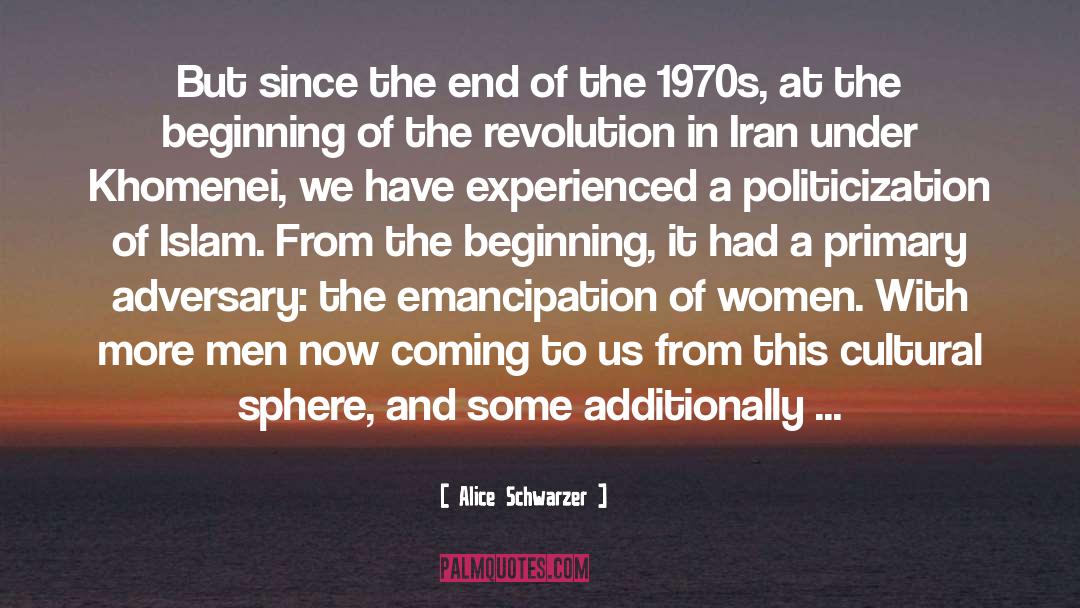 Subjugation Of Women By Islam quotes by Alice Schwarzer