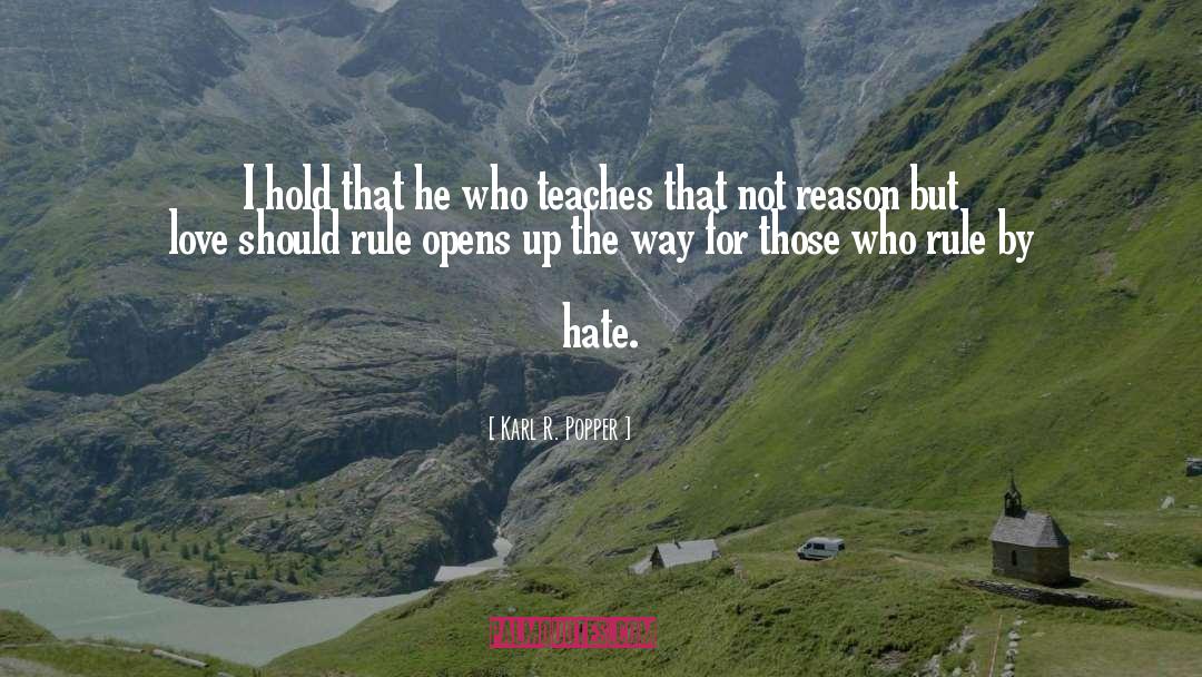 Sublime Love quotes by Karl R. Popper