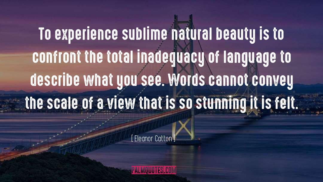 Sublime quotes by Eleanor Catton