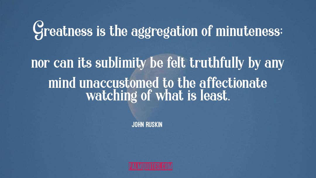 Sublimity quotes by John Ruskin