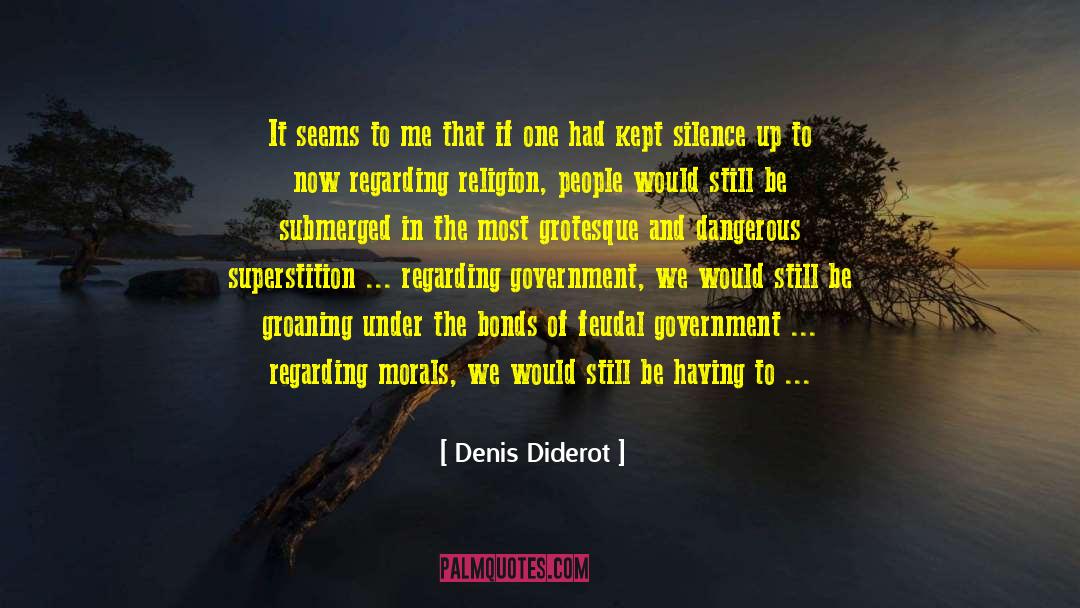 Submerged quotes by Denis Diderot