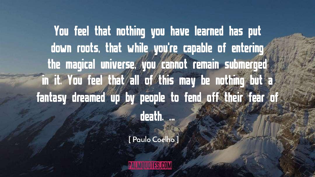 Submerged quotes by Paulo Coelho