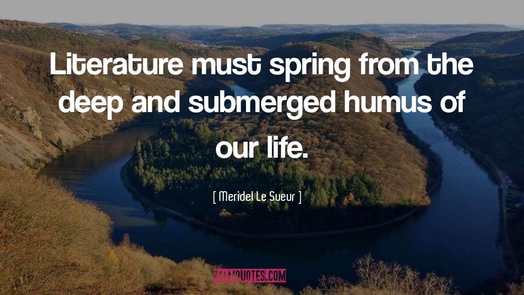 Submerged quotes by Meridel Le Sueur