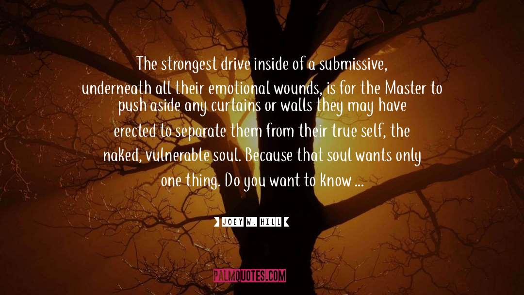 Submissive quotes by Joey W. Hill