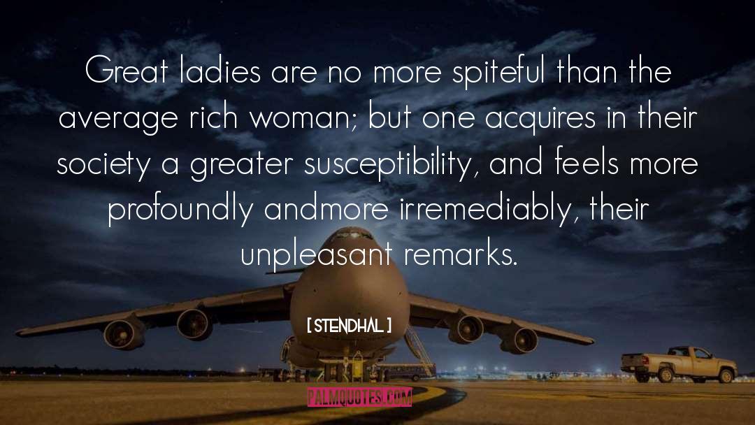 Submissiveness In Women quotes by Stendhal