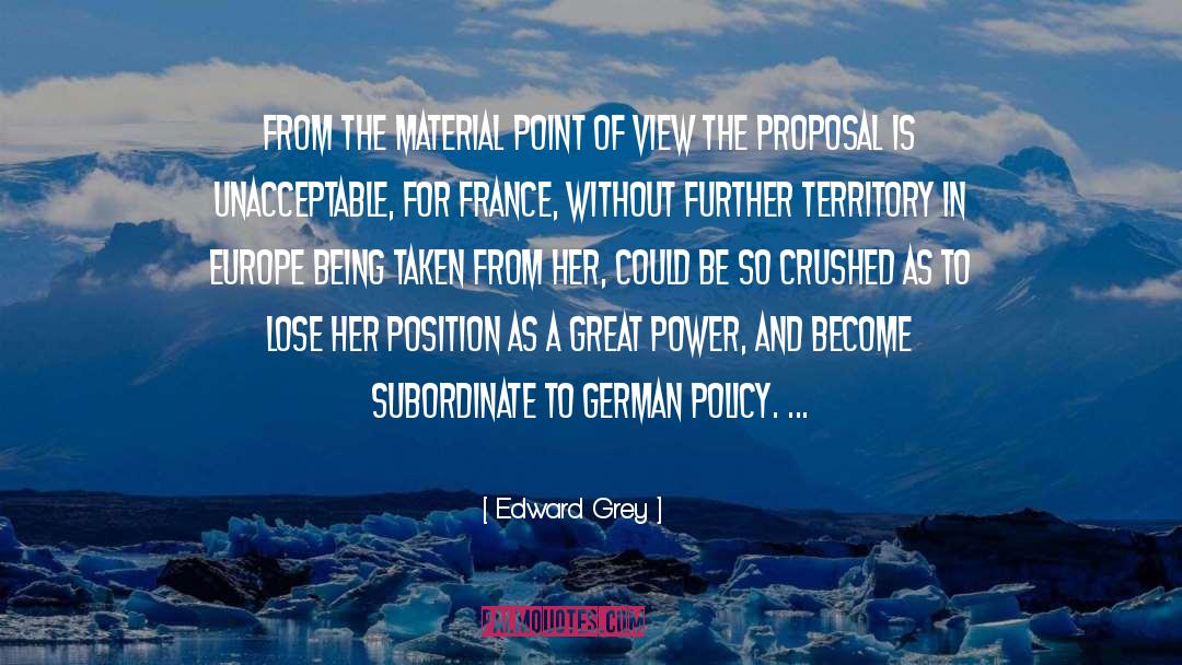 Subordinate quotes by Edward Grey