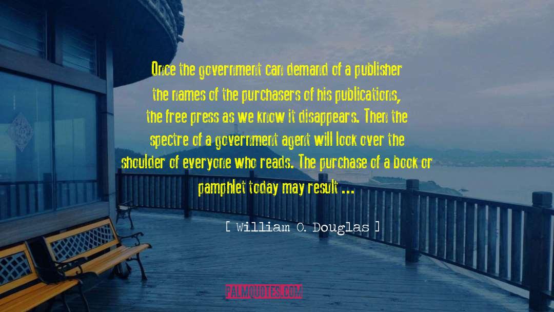 Subpoenas quotes by William O. Douglas