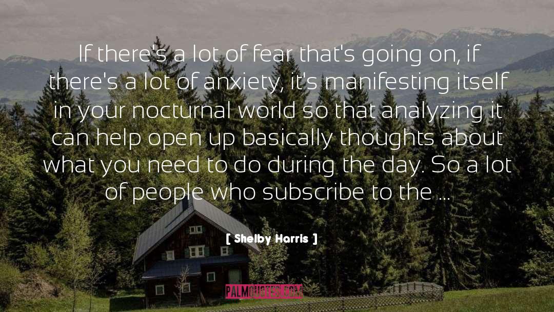 Subscribe quotes by Shelby Harris