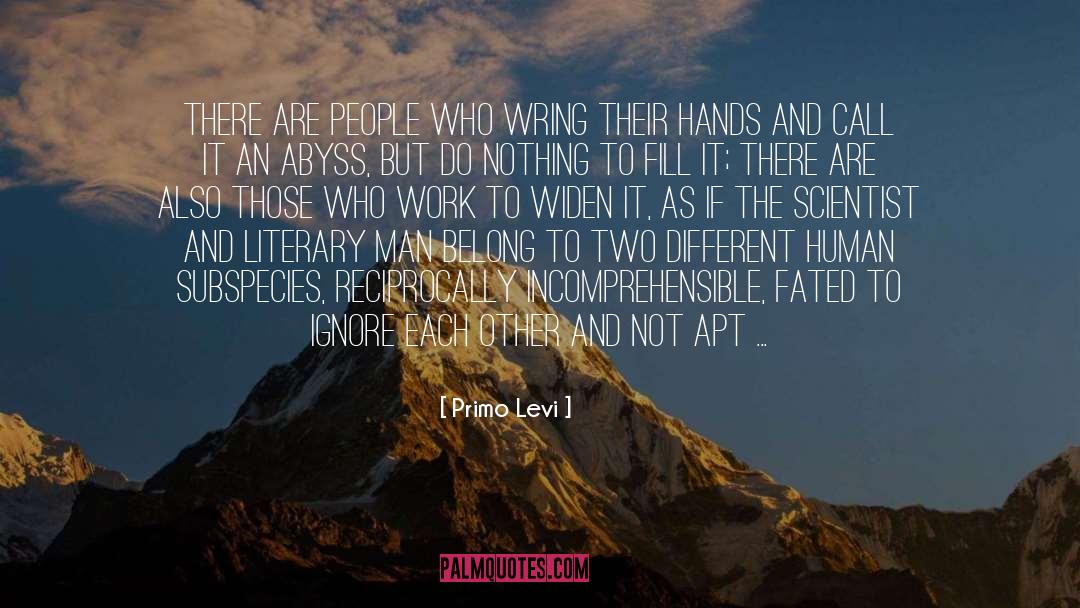 Subspecies 1991 quotes by Primo Levi